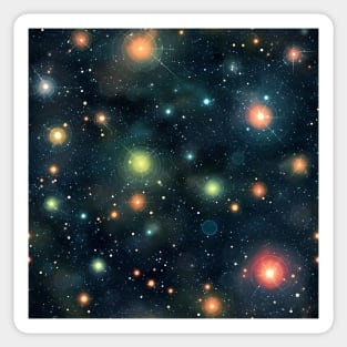 Deep Outer Space Pattern 6 Sticker